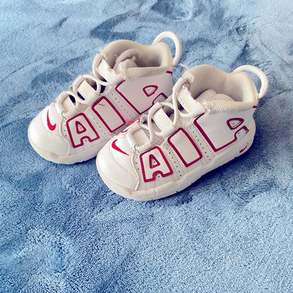Toddler Nike Uptempo size 7C - Picture 1 of 8